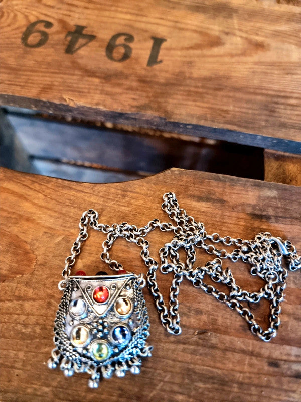 Vintage Sajai Metal Necklace