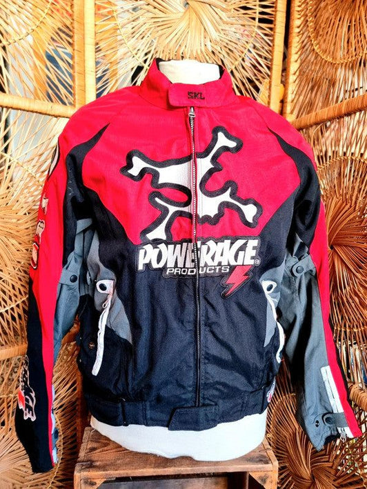 YatvaVintage: JWJ10: Vintage 80s/90s Powerage Biker Jacket