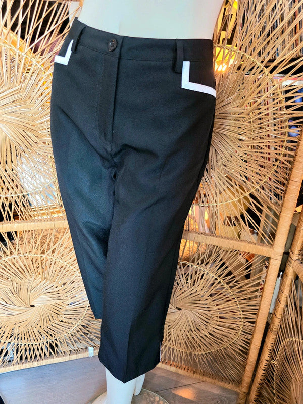Vintage 80s Crop Trouser