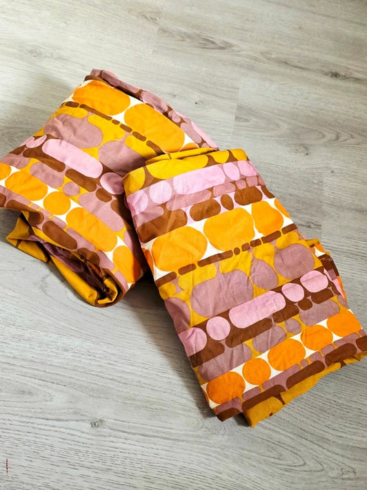 Vintage 1970'ss Curtains Set