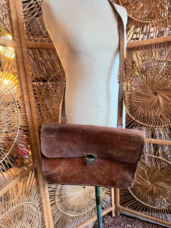 Vintage 60's / 70's Messenger Bag