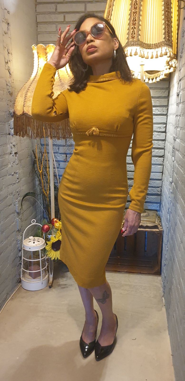 Vintage 50's / 60s Elvi Couture Dress