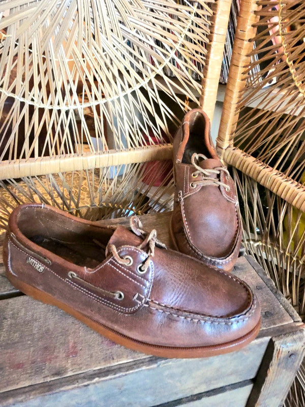 Vintage Mithos Boat Shoes
