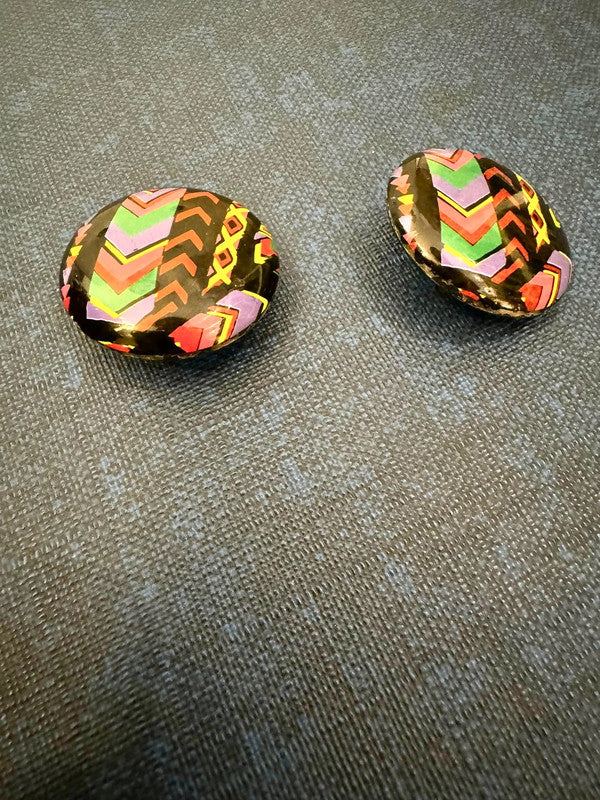 Vintage 80's Clip-on Earrings