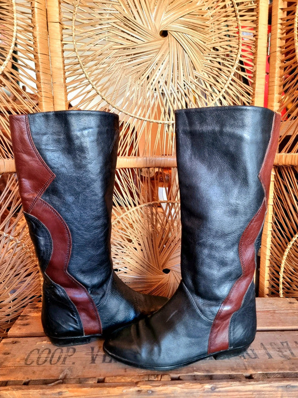 Vintage 80’s Leather Boots