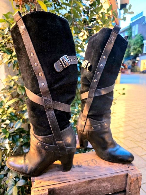 Vintage 90's Replay Pull Up Boots