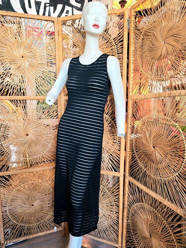 Vintage Excite Sleeveless Maxi Dress