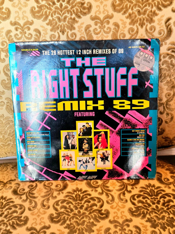 Various – The Right Stuff Remix 89 Vinyl Record