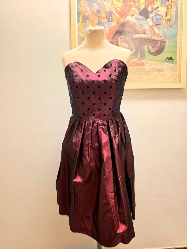 Vintage 90's Monique Brouns Strapless Dress