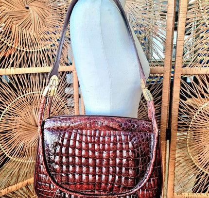 Vintage 60's / 70's Cro Leather Shoulder Bag