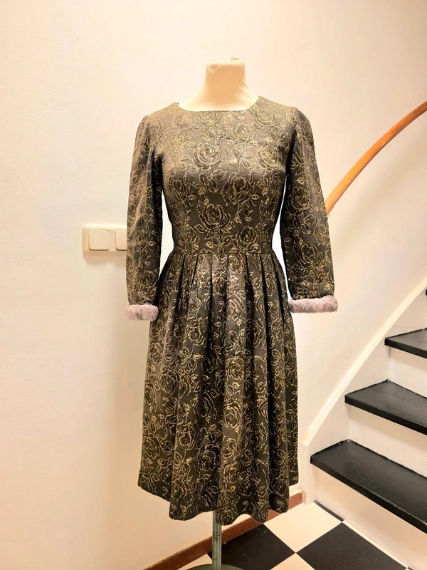 Vintage 80's Midi Dress