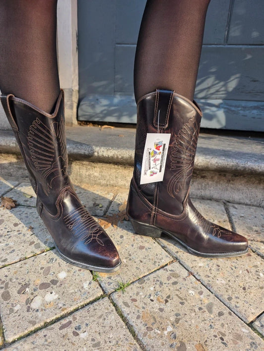 Vintage 80's Cowboy Boots
