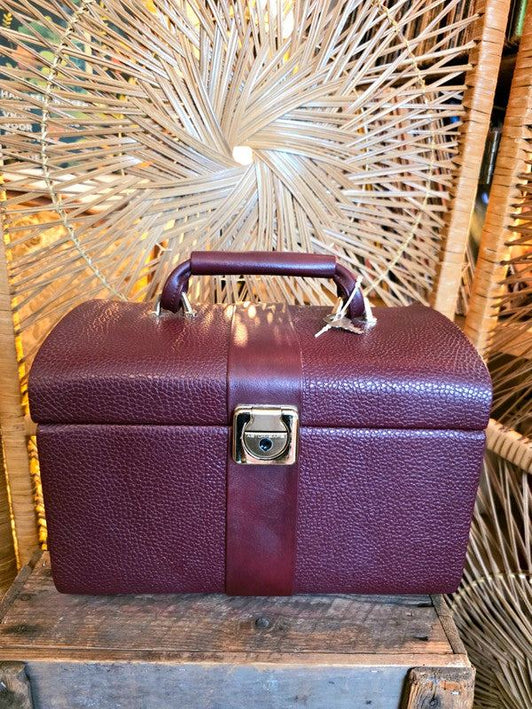 Vintage 70's/80's Jewelry Case with Key