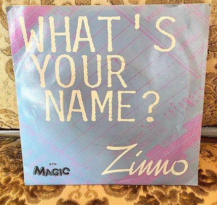 Zinno – What's Your Name? Vinyl Record