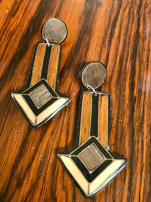 Deadstock Brand New Vintage 80s Pierced Earrings