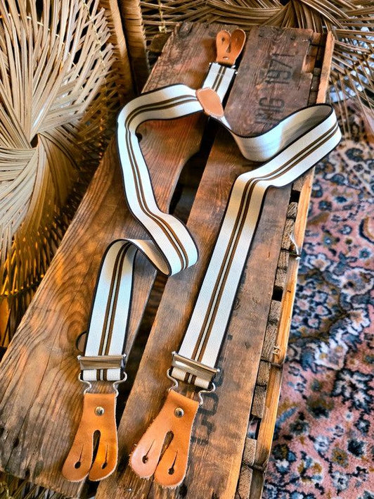 Vintage 60's/70's Striped Braces