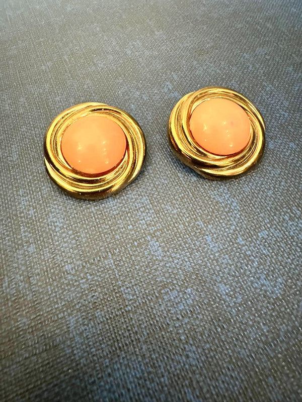 Vintage 80s Clip-Ons Earrings