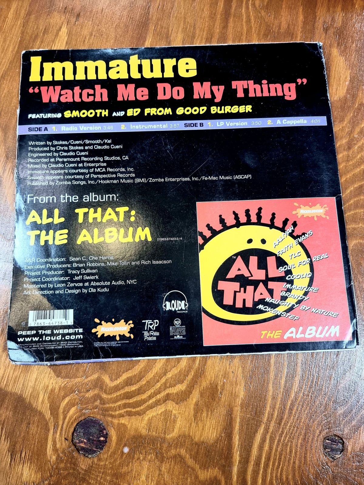 Immature - Watch Me Do My Thing