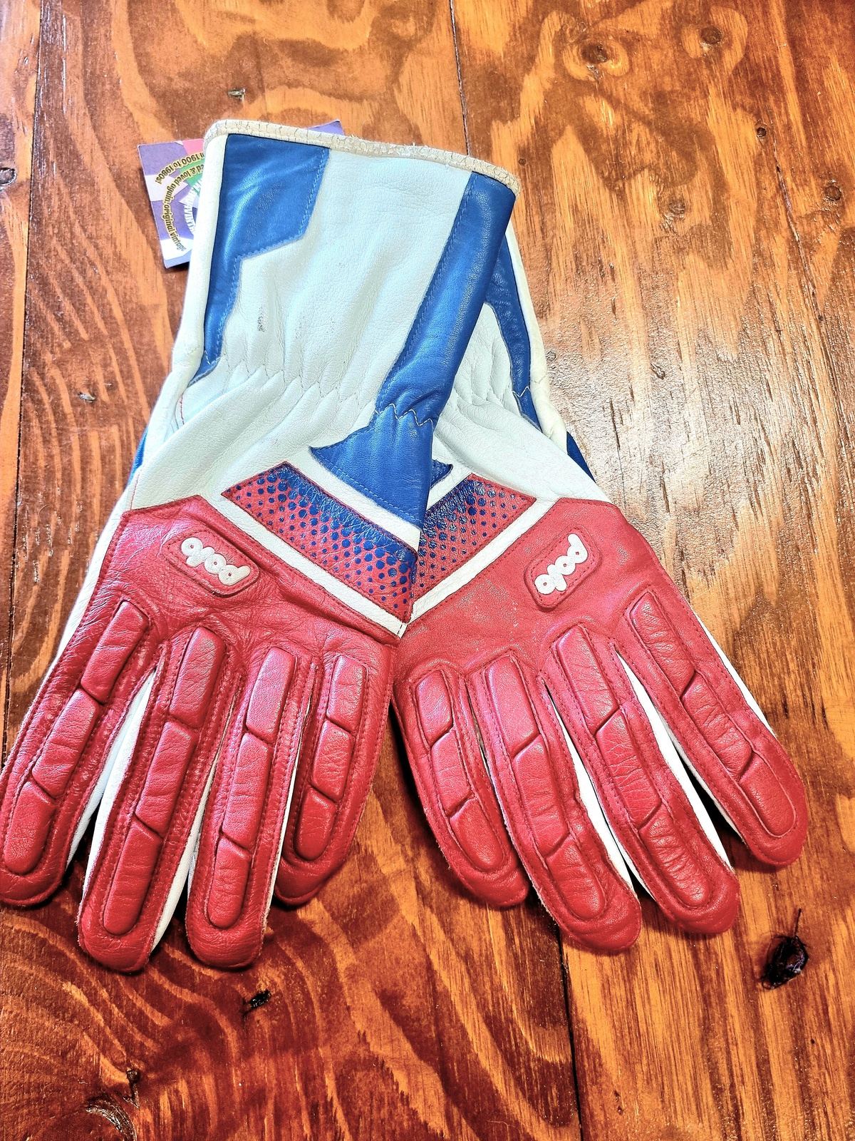 Vintage Polo leather Gloves