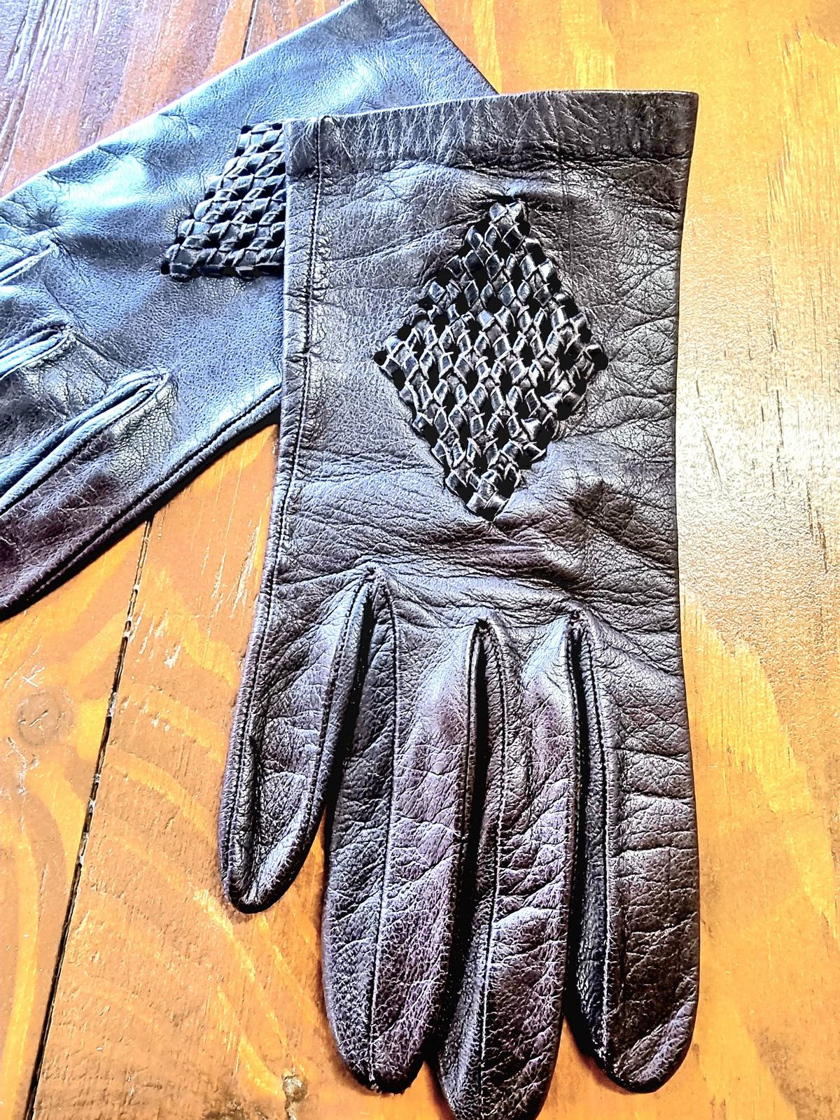 Vintage Leather Gloves