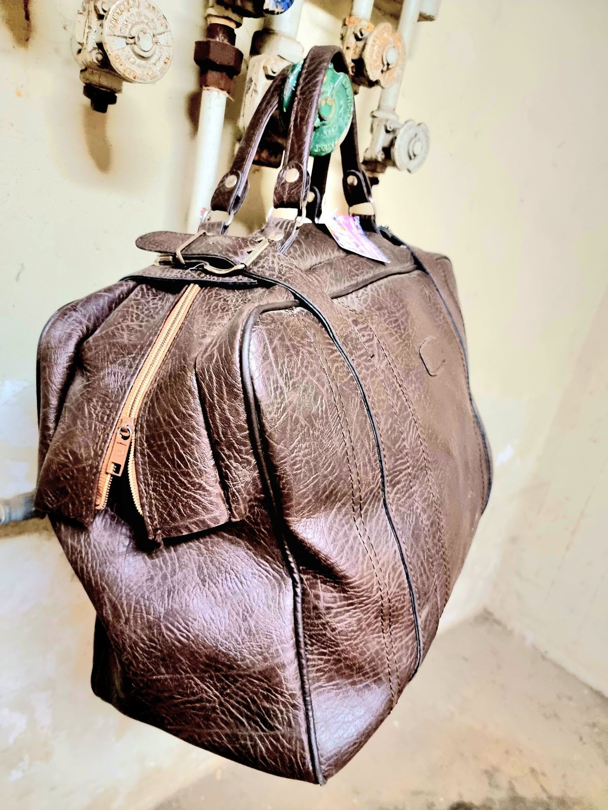 Vintage Holdall Weekend Bag