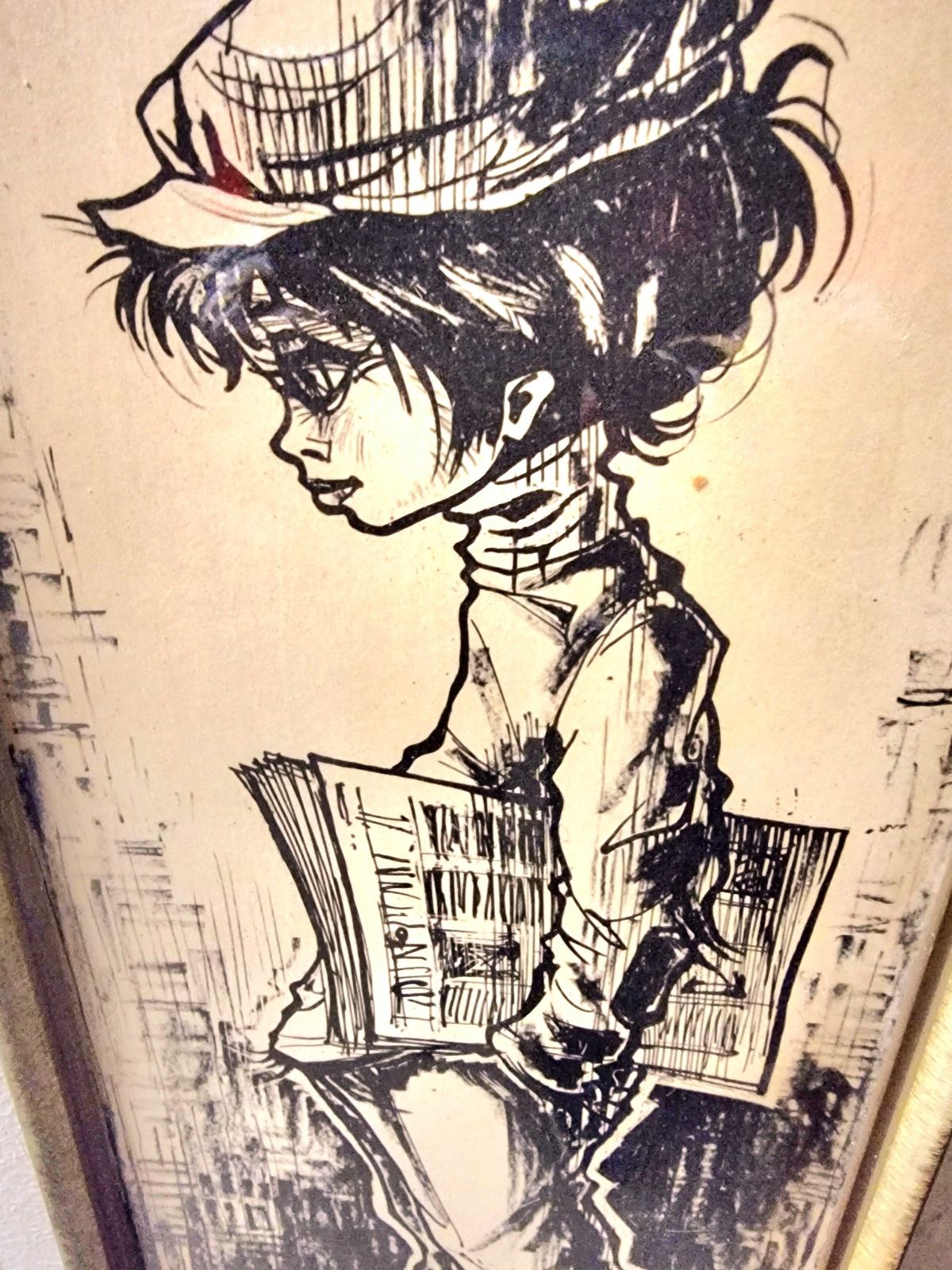 Vintage 60's / 70s Art Picture