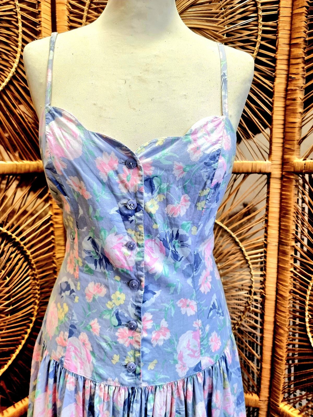 Vintage 1980's Laura Ashley Dress