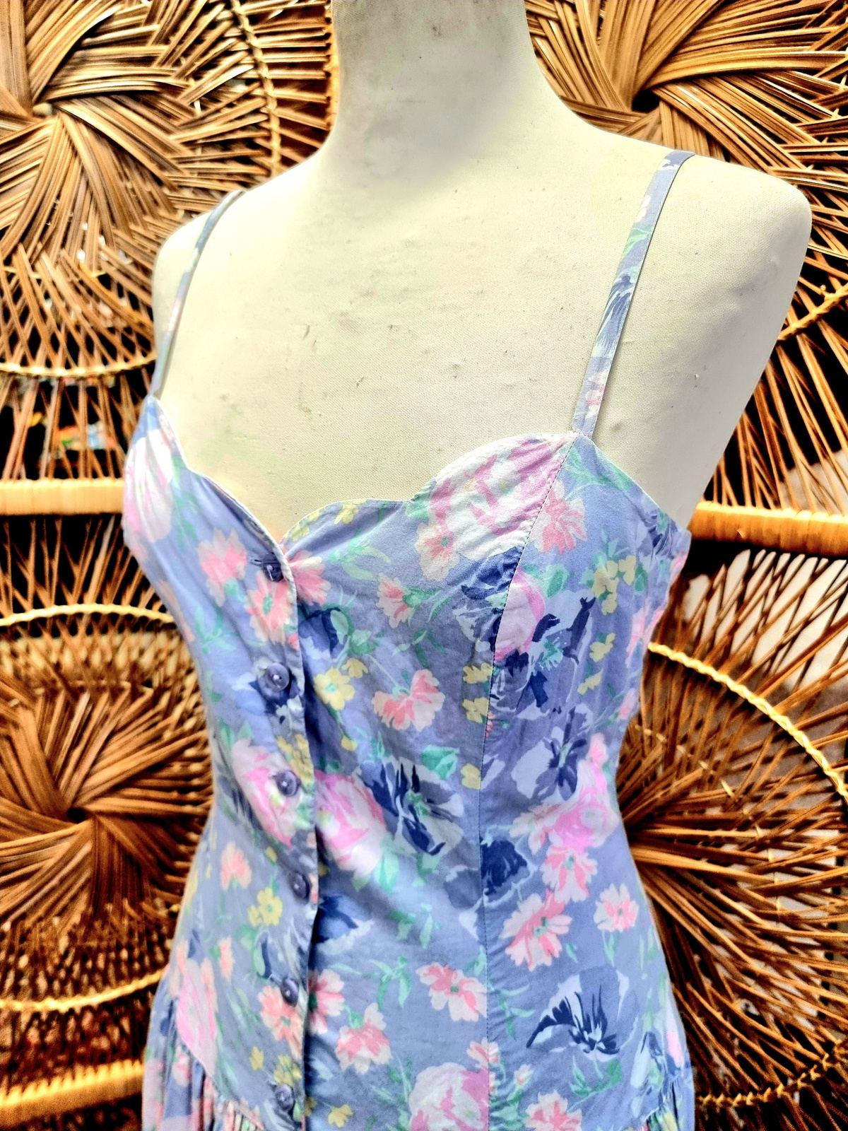 Vintage 1980's Laura Ashley Dress