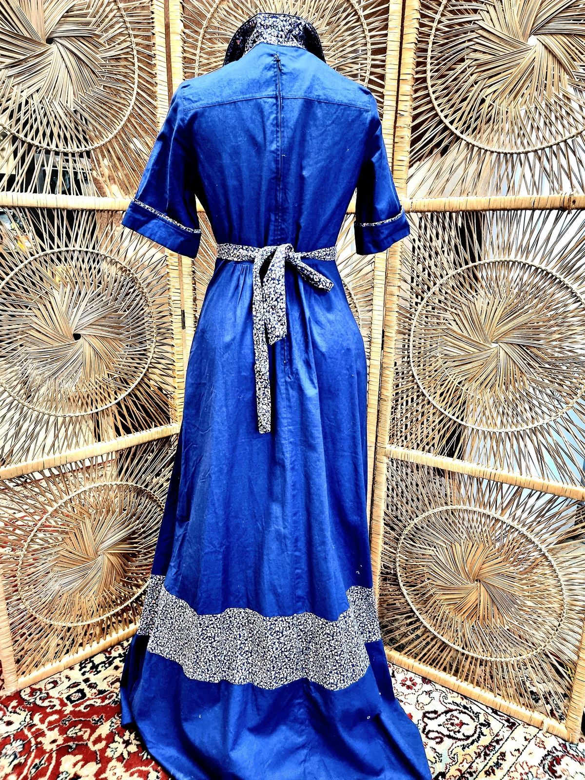 Vintage 1980's Maxi Dress
