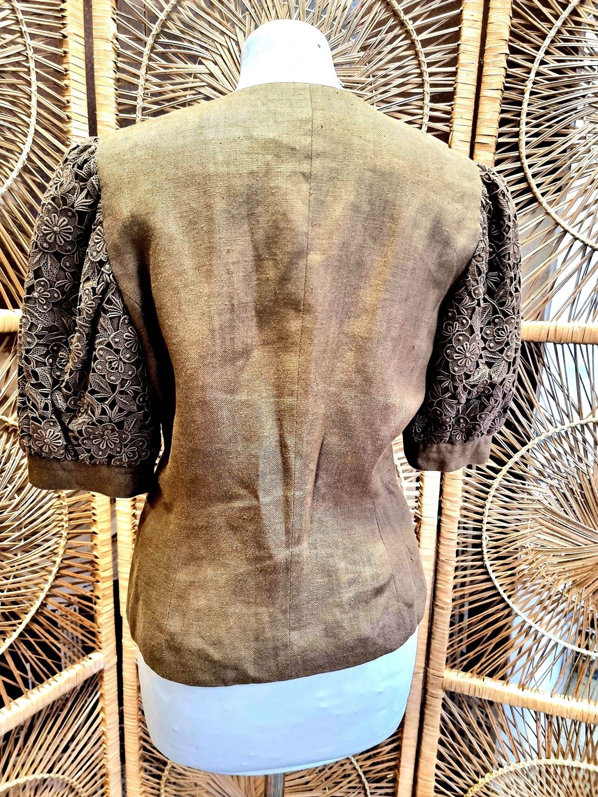Vintage 80s Blacky Dress Jacket