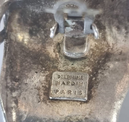 Vintage Designer Delphine Nardin Paris Earrings