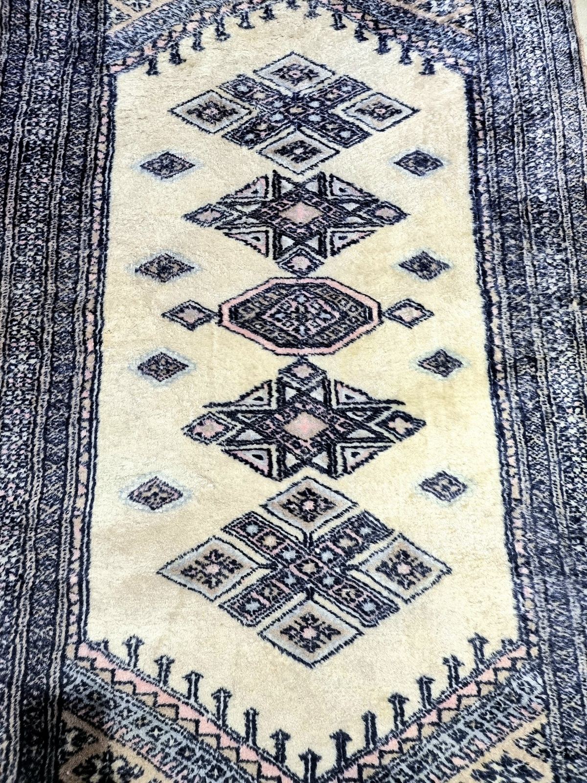 Vintage Hand-Knotted Rug
