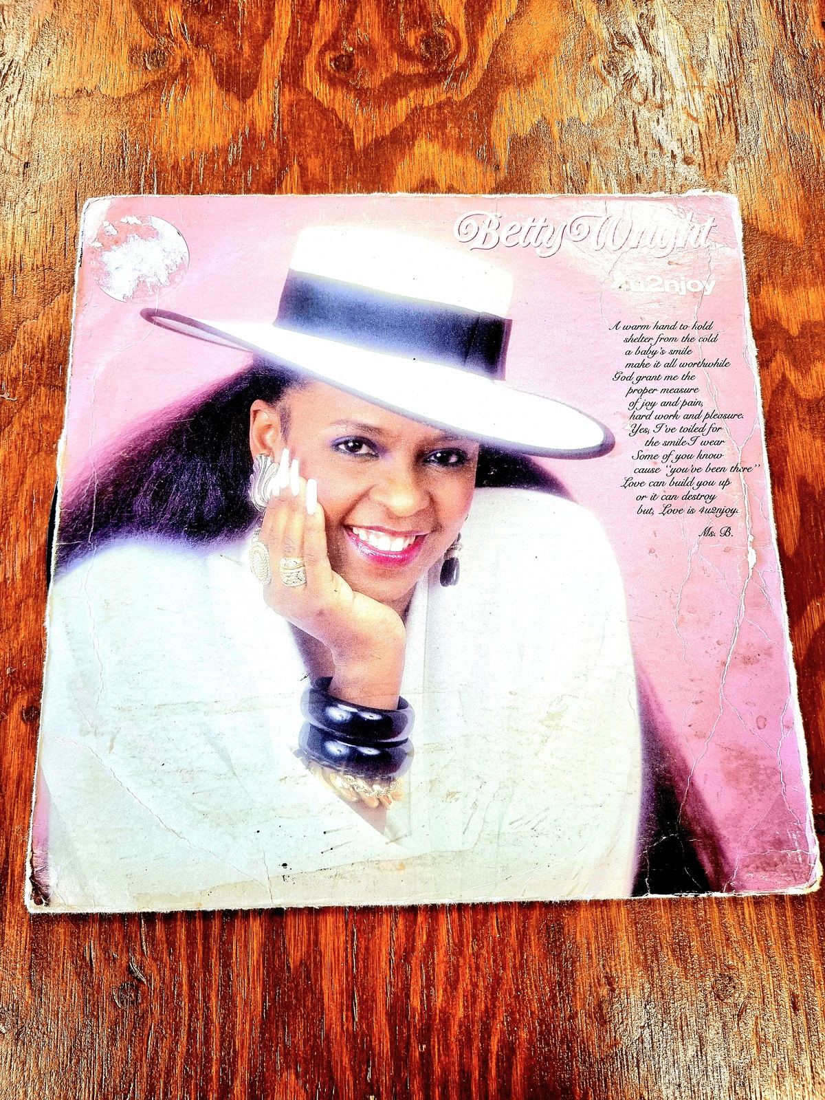 Betty Wright – 4U2NJOY - Vinyl Record