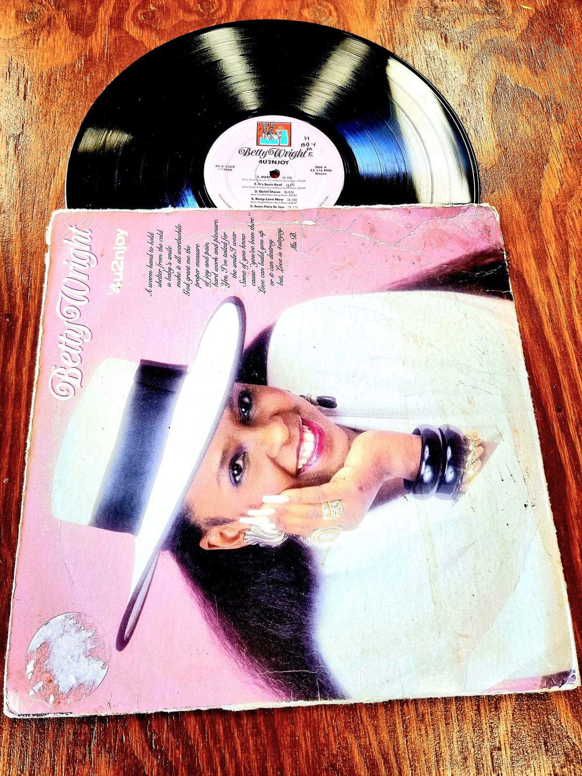 Betty Wright – 4U2NJOY - Vinyl Record