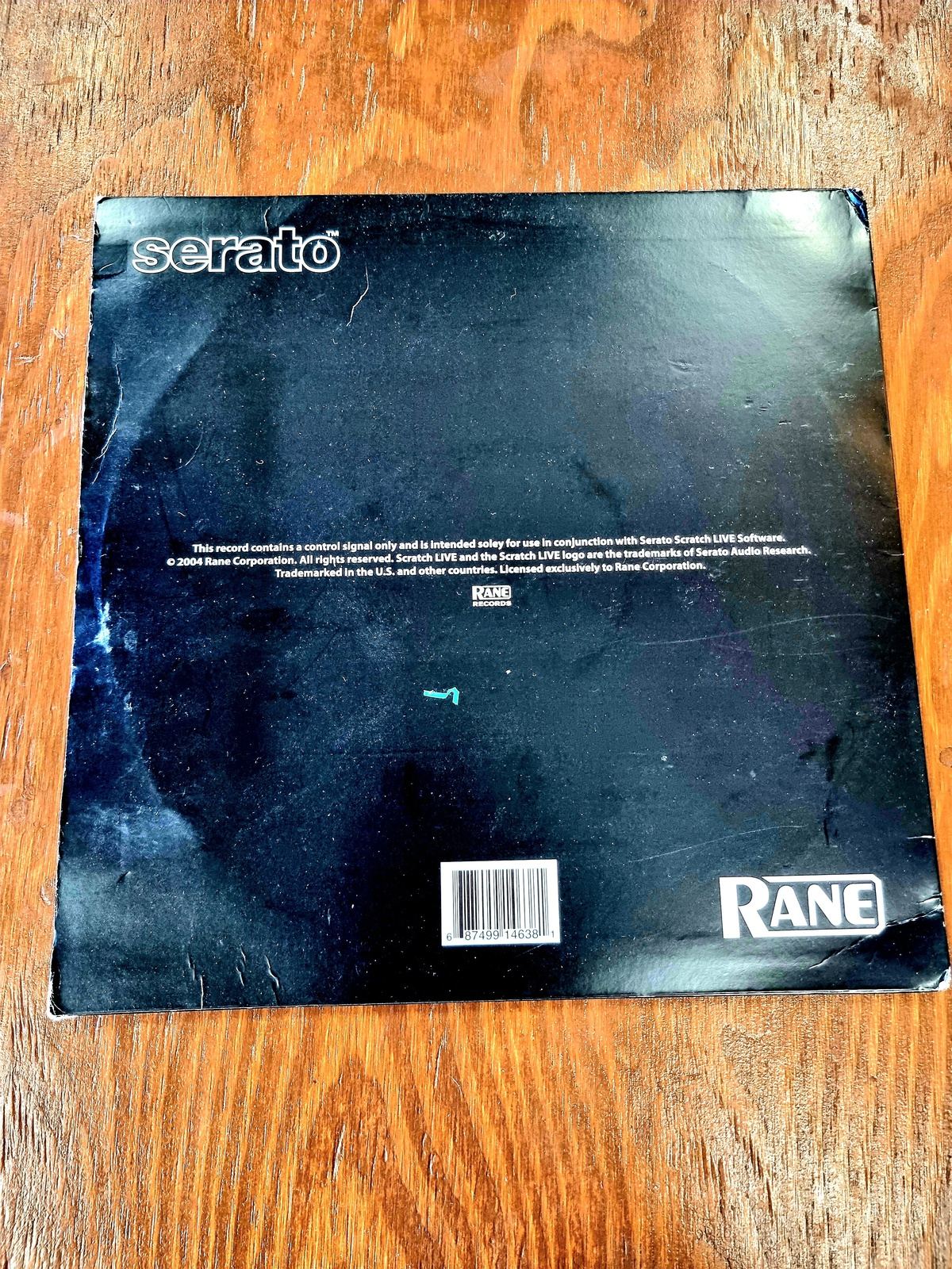 No Artist – Serato Scratch Live Control Record - 2nd Edition