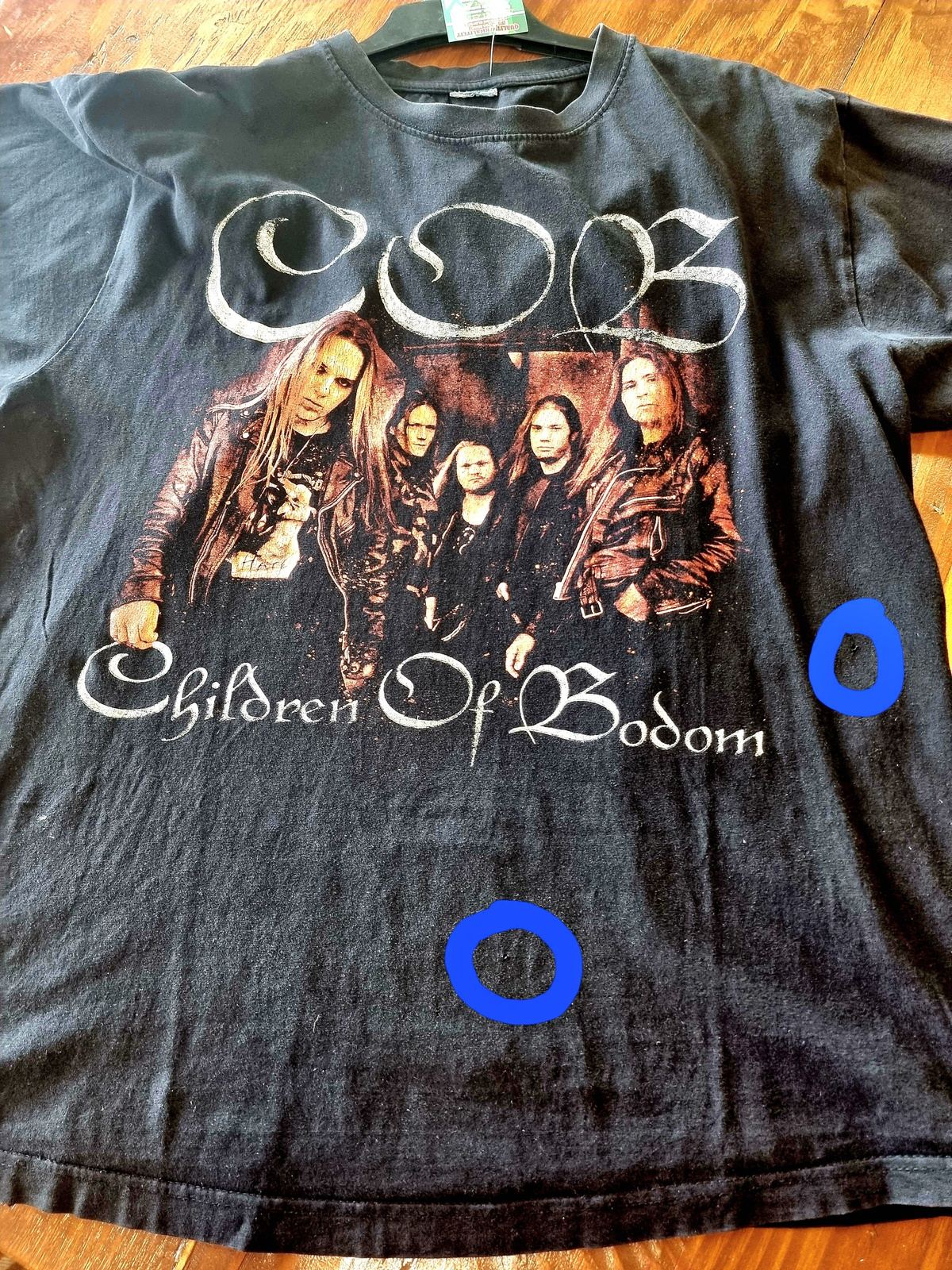 Vintage 90s COB Children Of Bodom Tour T-shirt