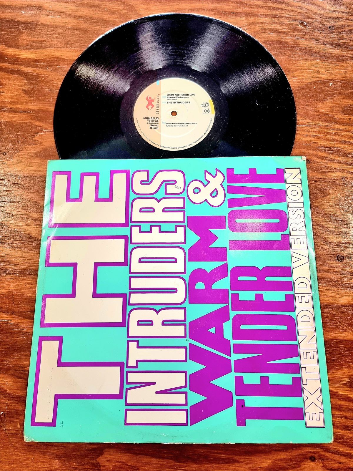 The Intruders – Warm And Tender Love Extended Version Vinyl Record