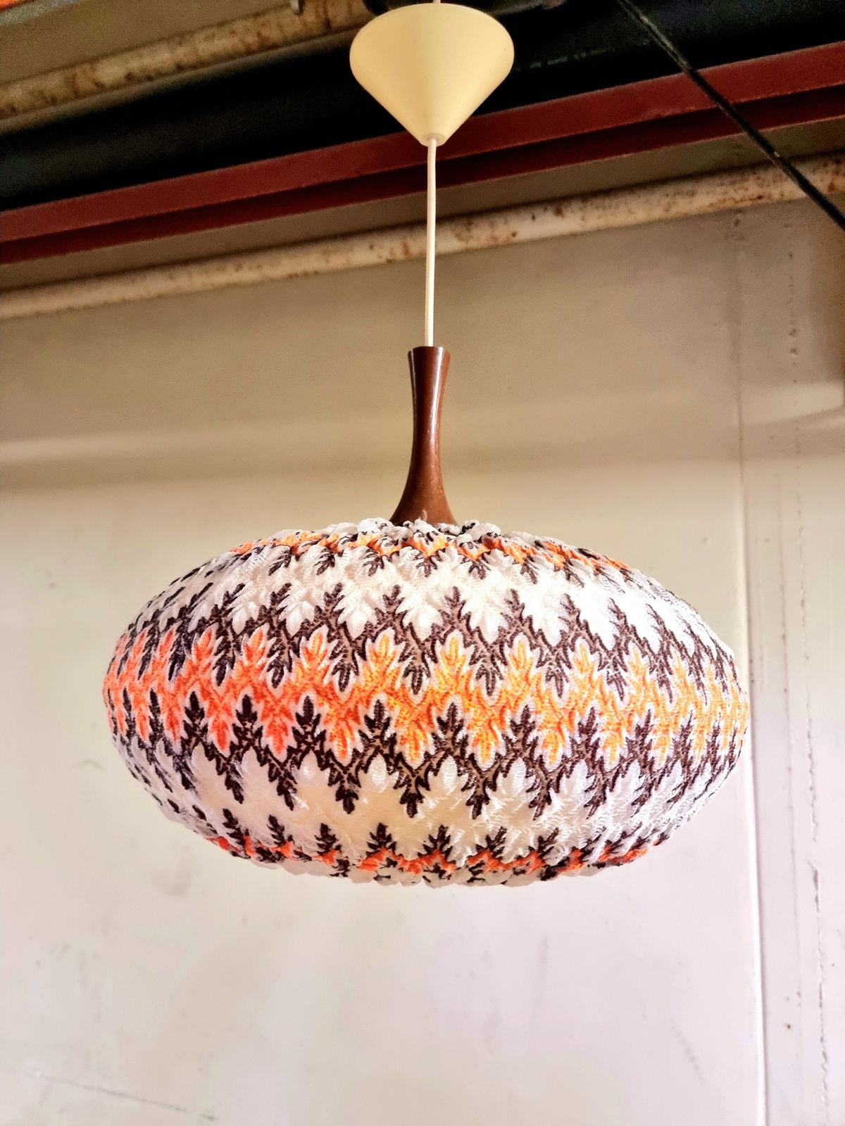 Vintage 70s Pendant Light