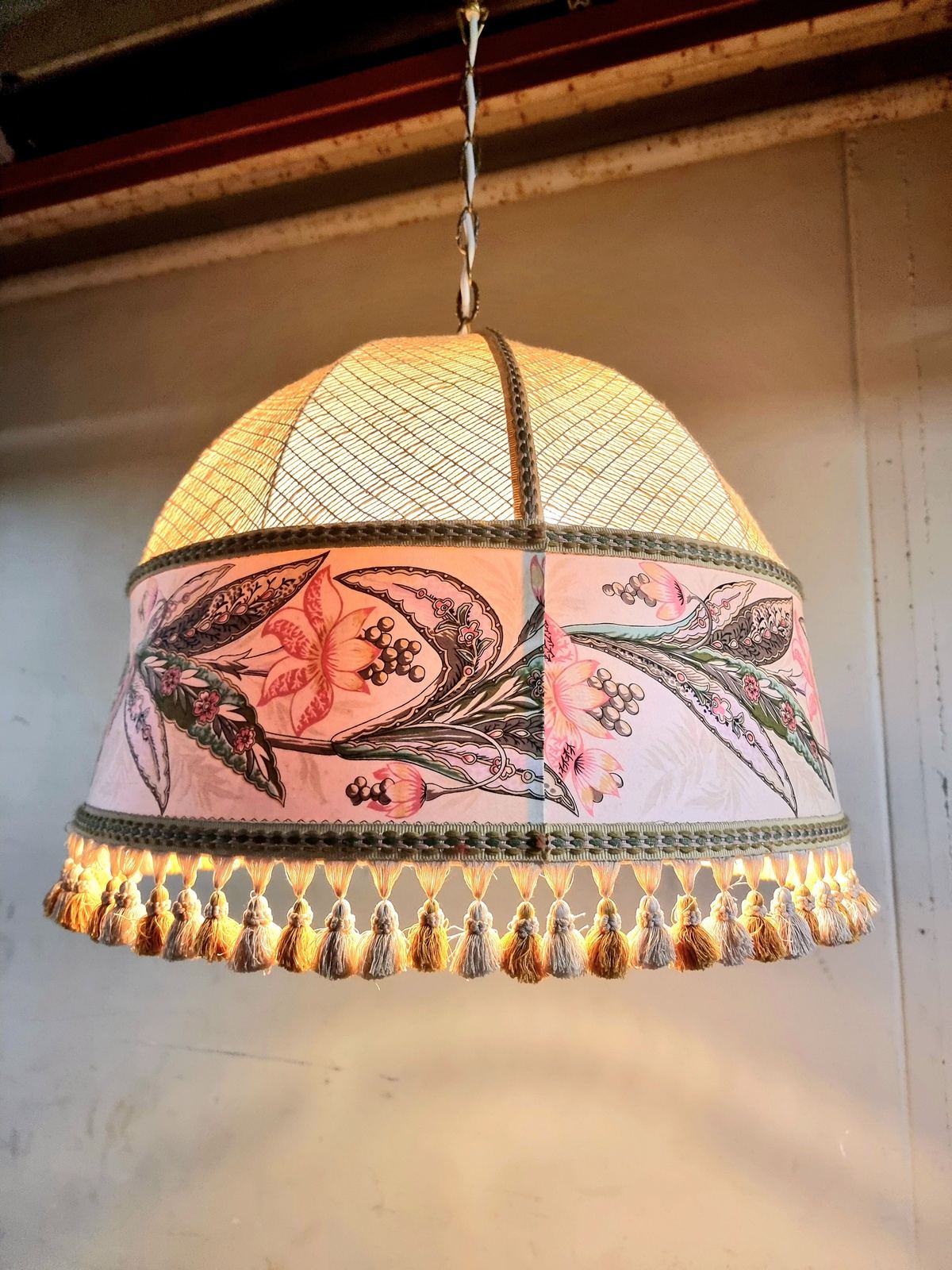 Vintage 70s Chandelier Light