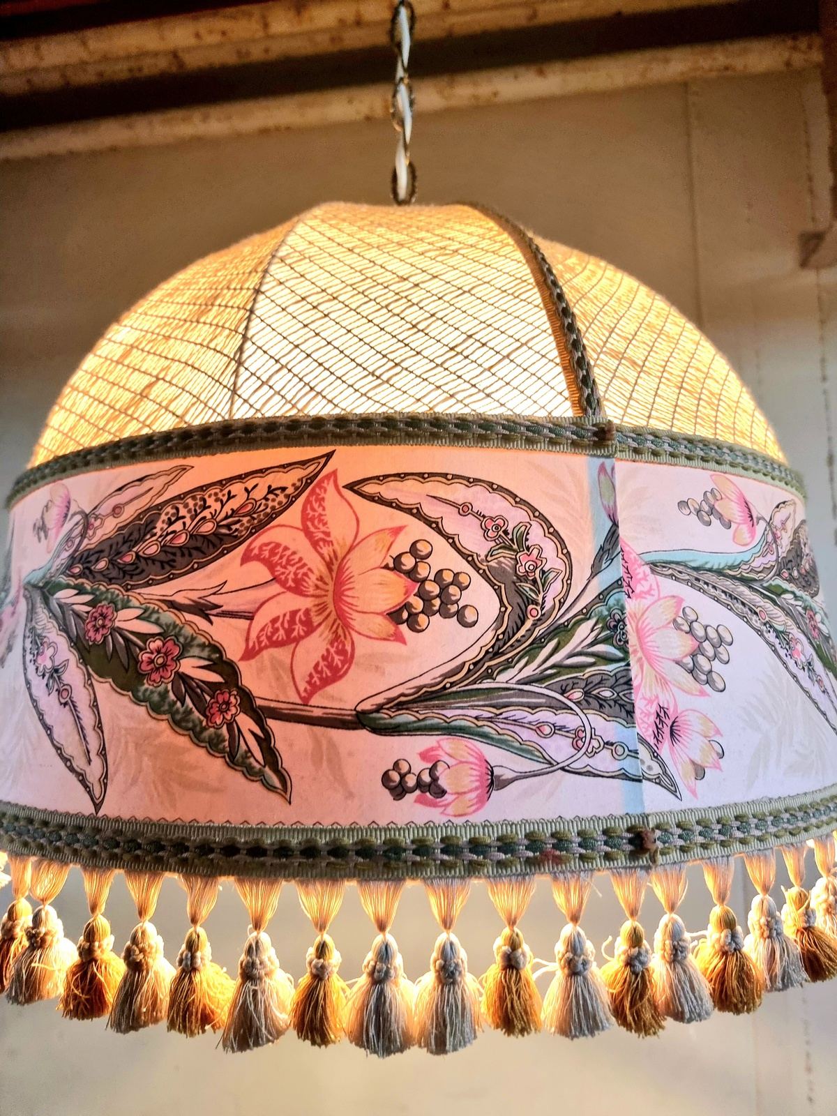 Vintage 70s Chandelier Light