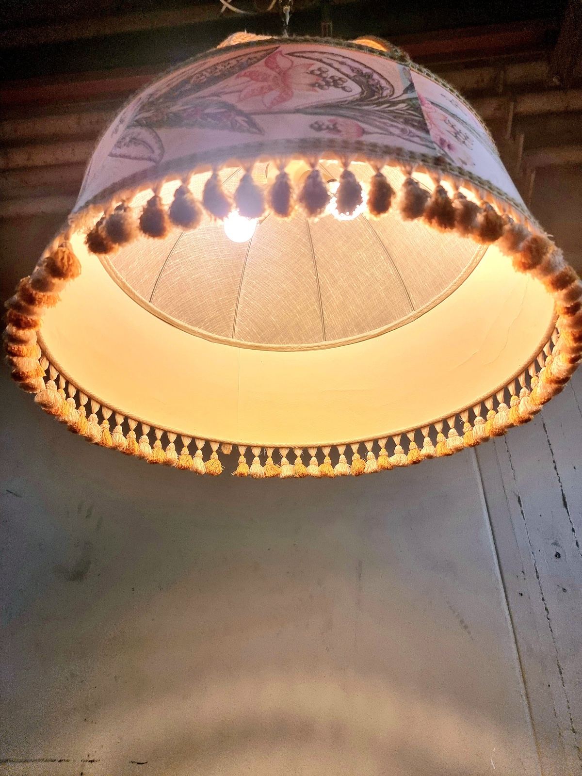 Vintage 70s Chandelier Light