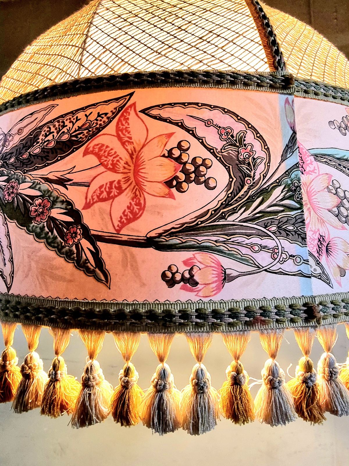 Vintage 70s Chandelier Light