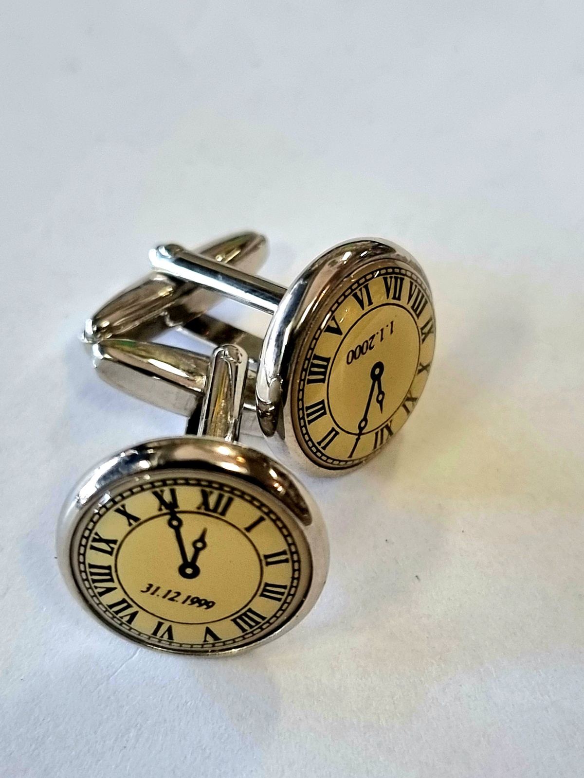 Vintage Clock Cufflinks