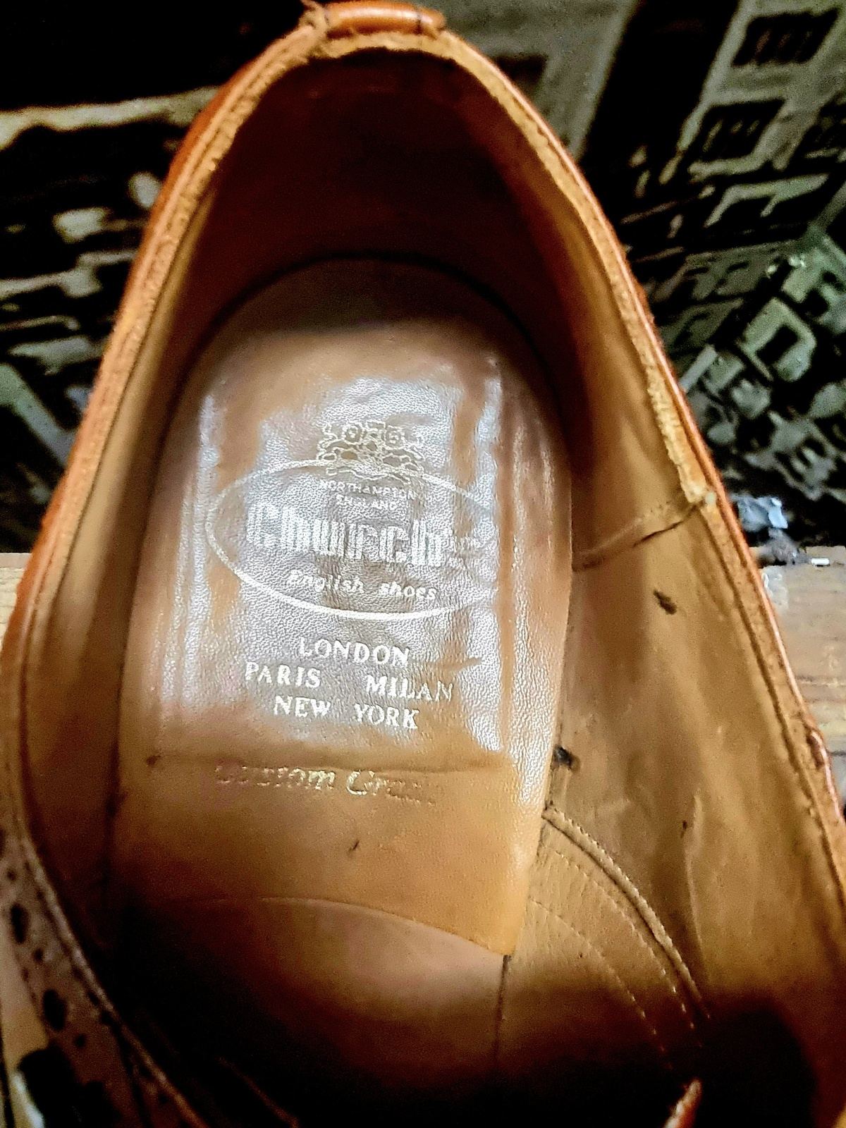 Vintage 80's Church's Custom Grade Brogue Shoes