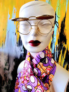 Brand New Vintage 80's Flip Up Glasses / Sunglasses