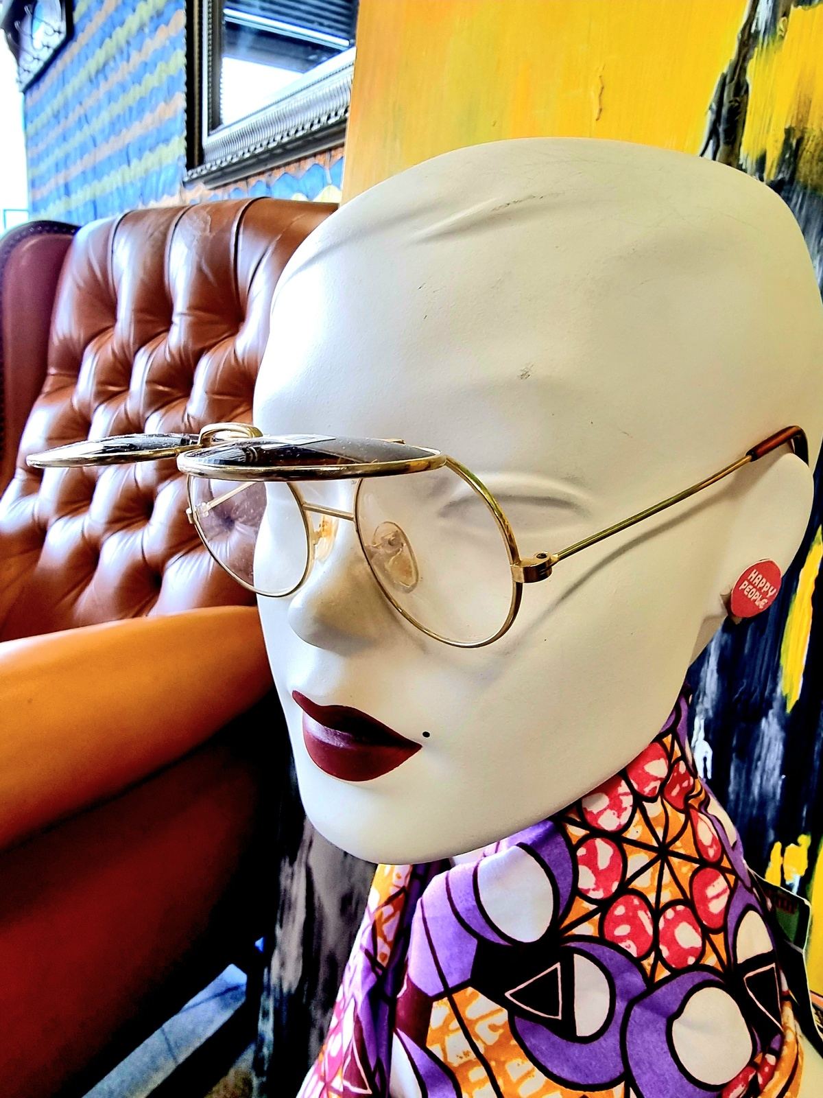 Brand New Vintage 80's Flip Up Glasses / Sunglasses