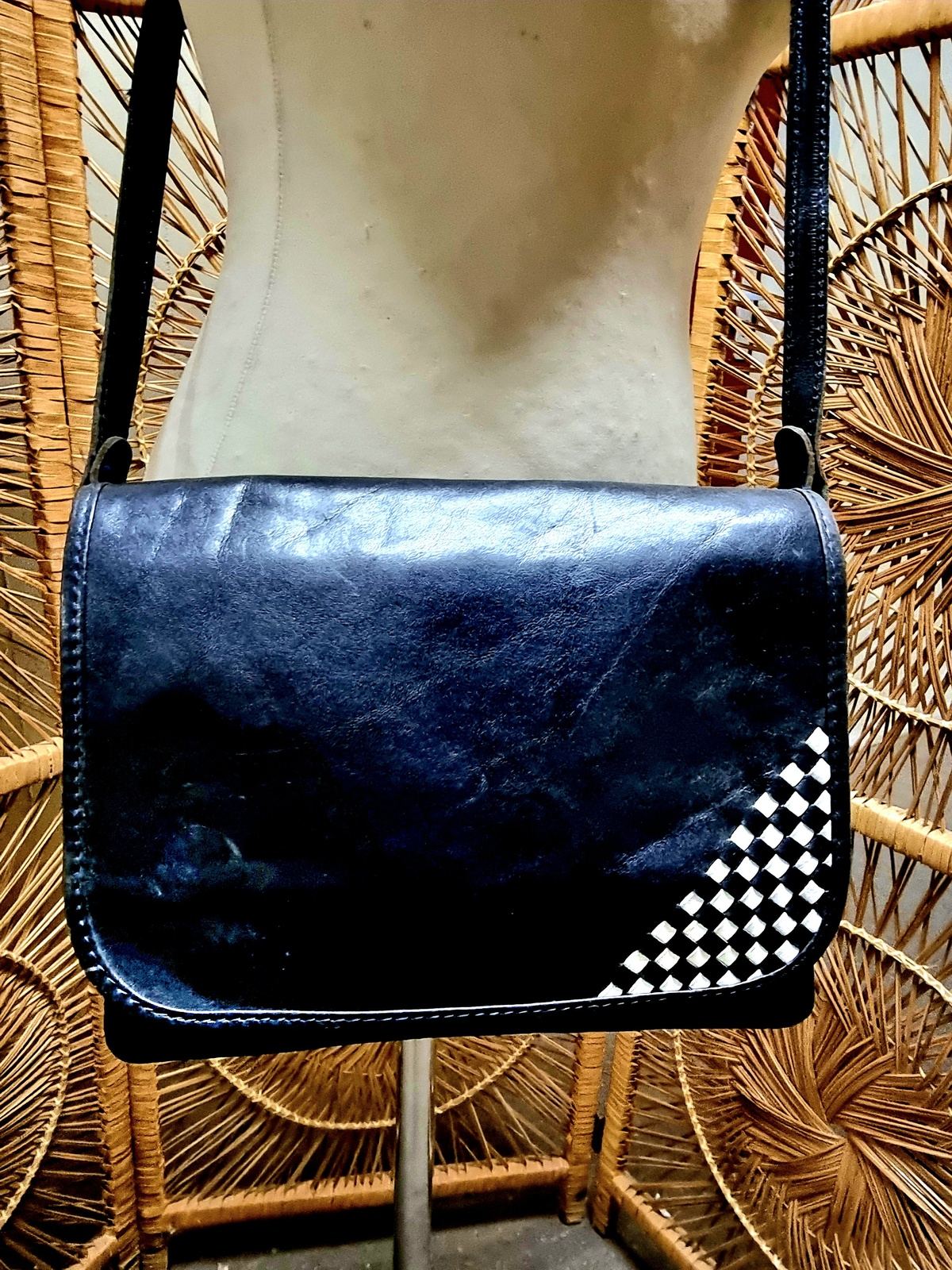 Vintage 80's Leather Shoulder bag