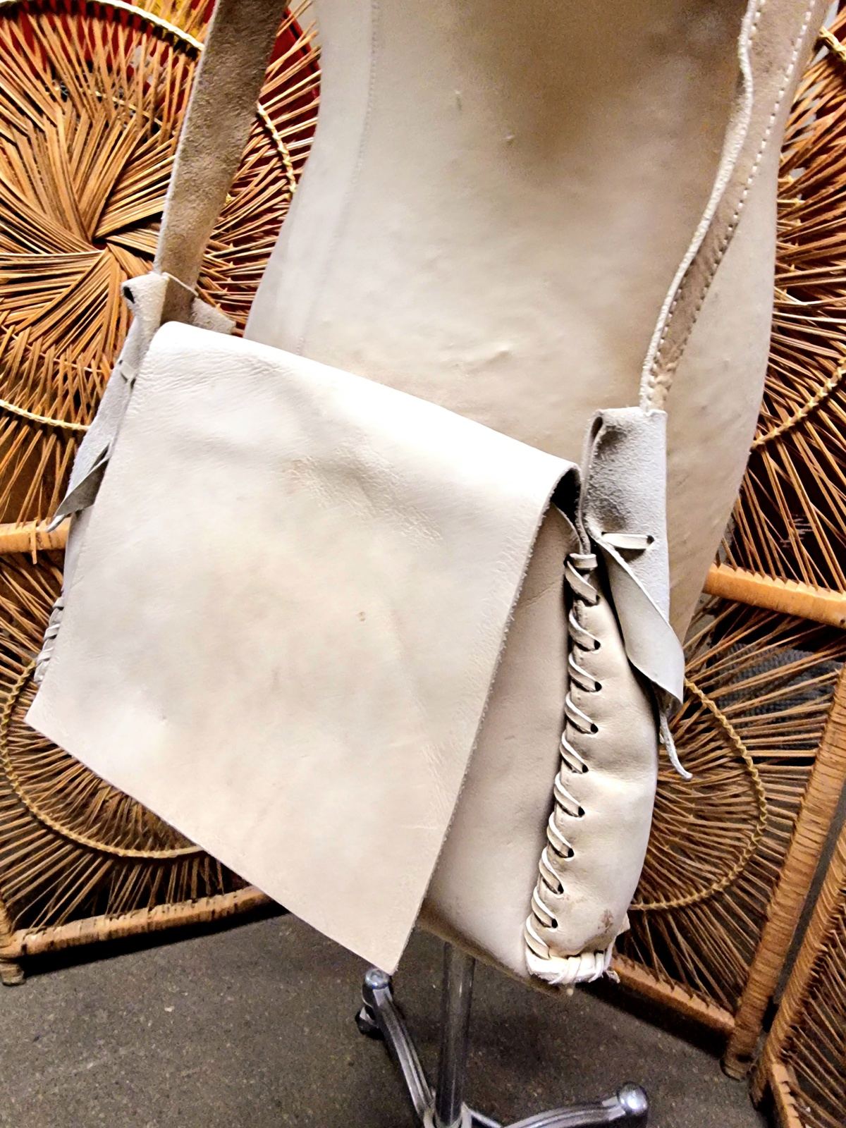 Vintage 80's Leather Shoulder bag