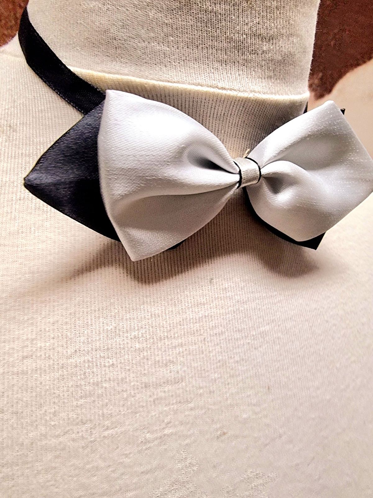 Vintage Two Tone Bow Tie