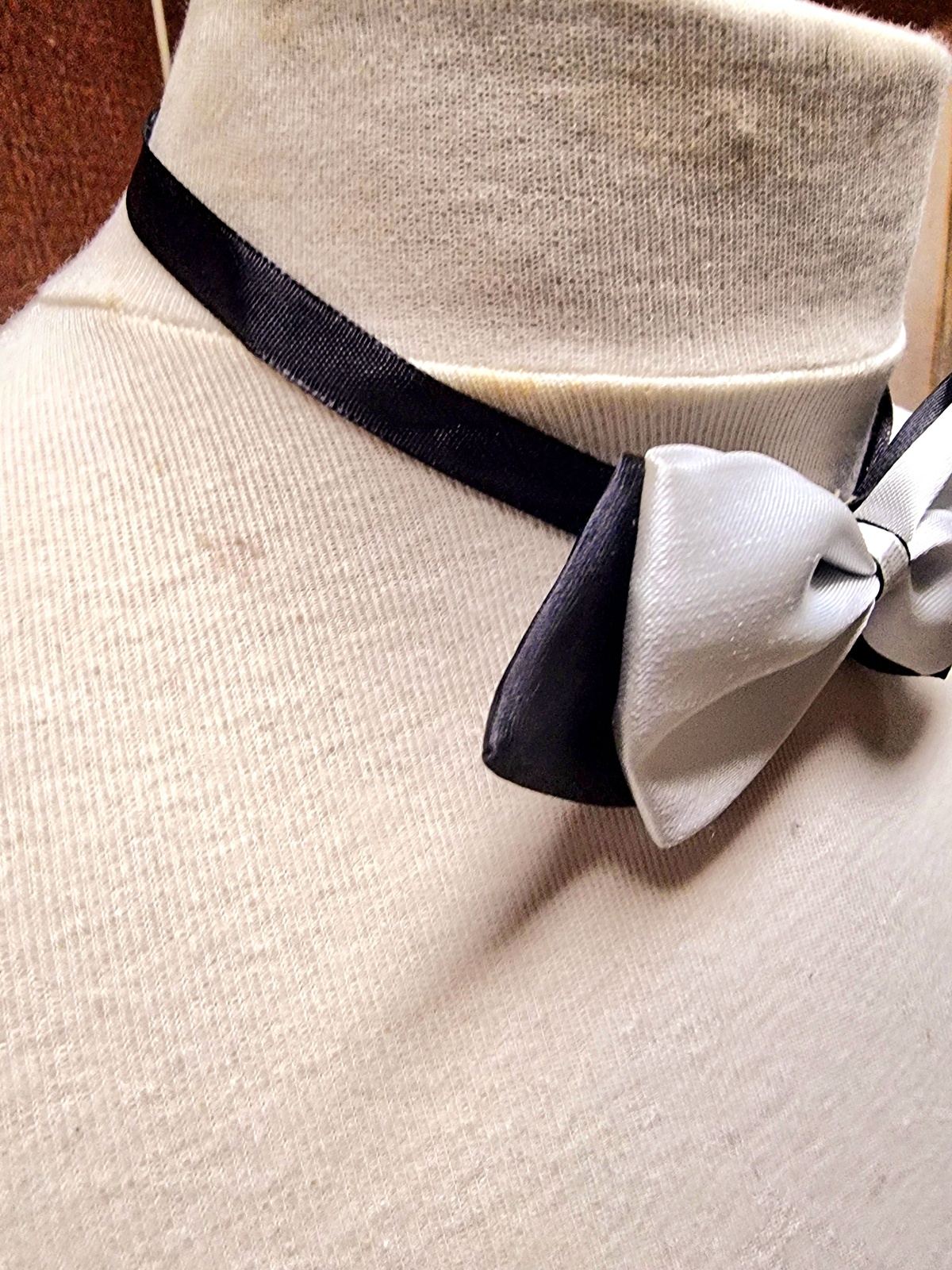 Vintage Two Tone Bow Tie